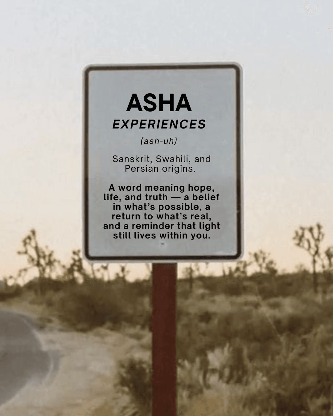 ASHA sign